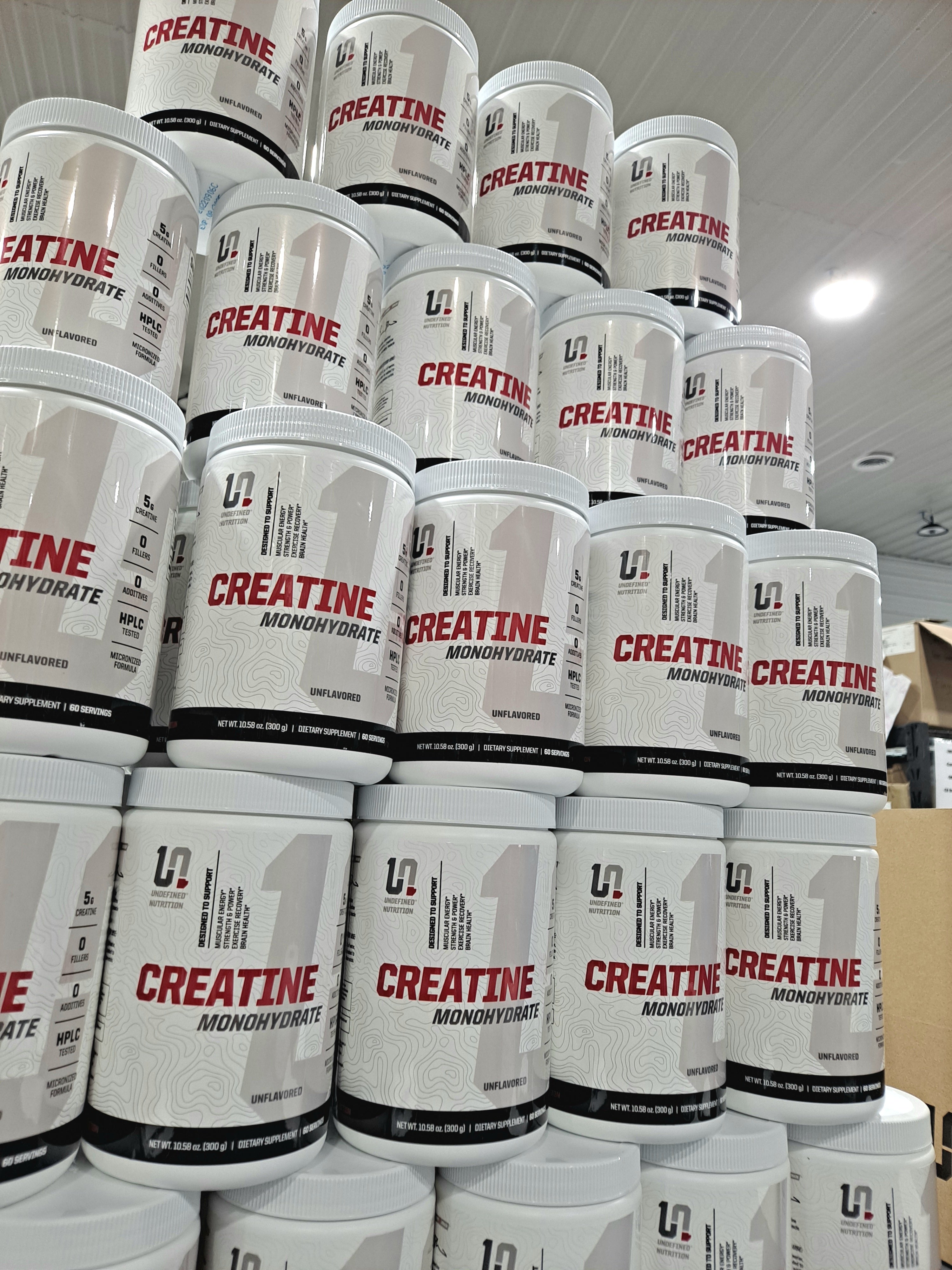 Undefined Nutrition Launches Pure HPLC Tested CREATINE MONOHYDRATE