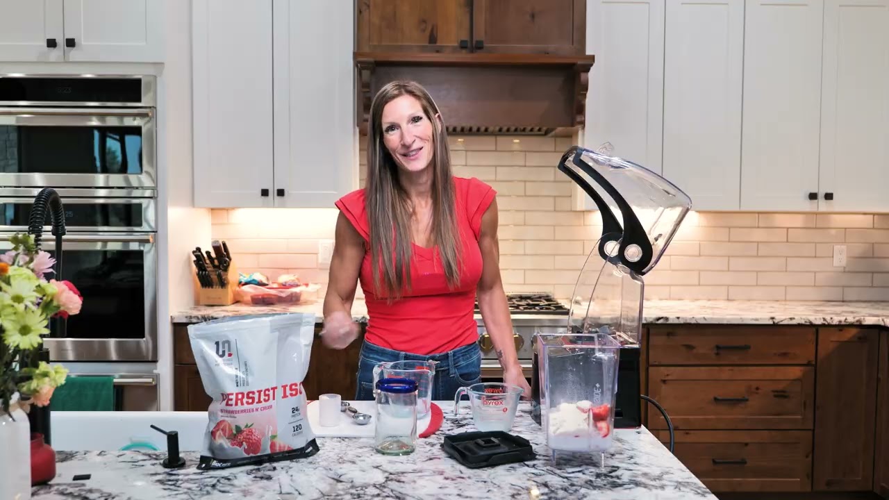 Strawberry Coconut Protein Smoothie | Persist Whey Isolate Recipes