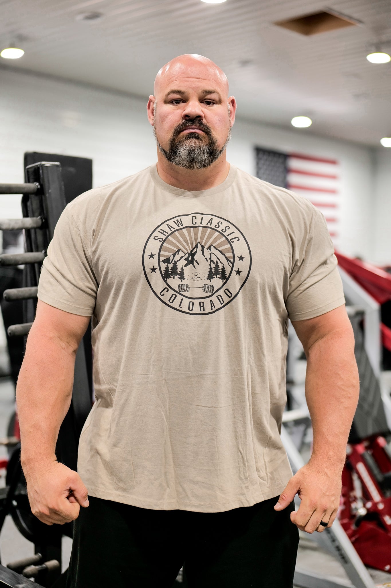 TAN MOUNTAIN CLASSIC TSHIRT