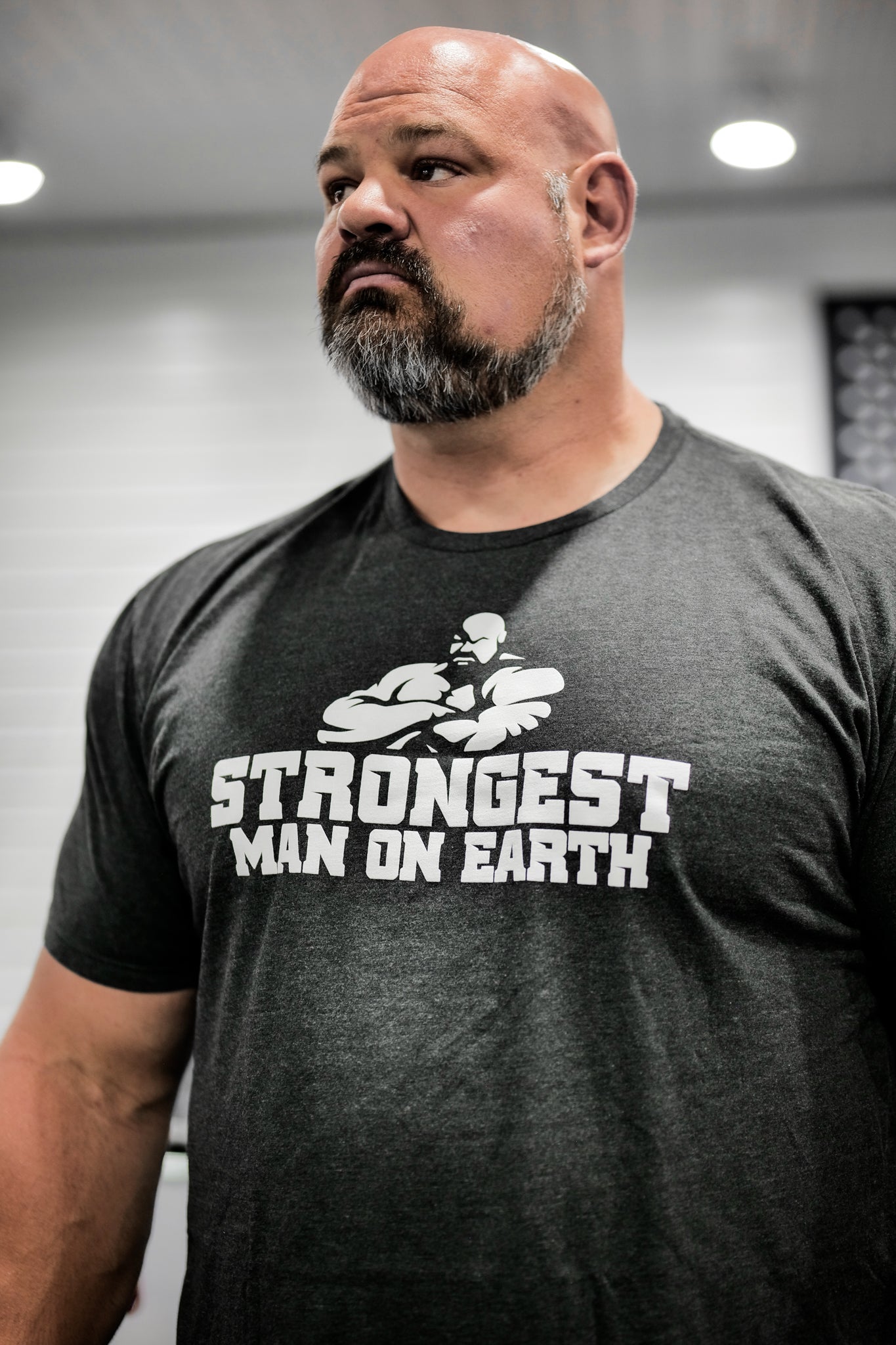 Strongest Man On Earth Logo T-Shirt