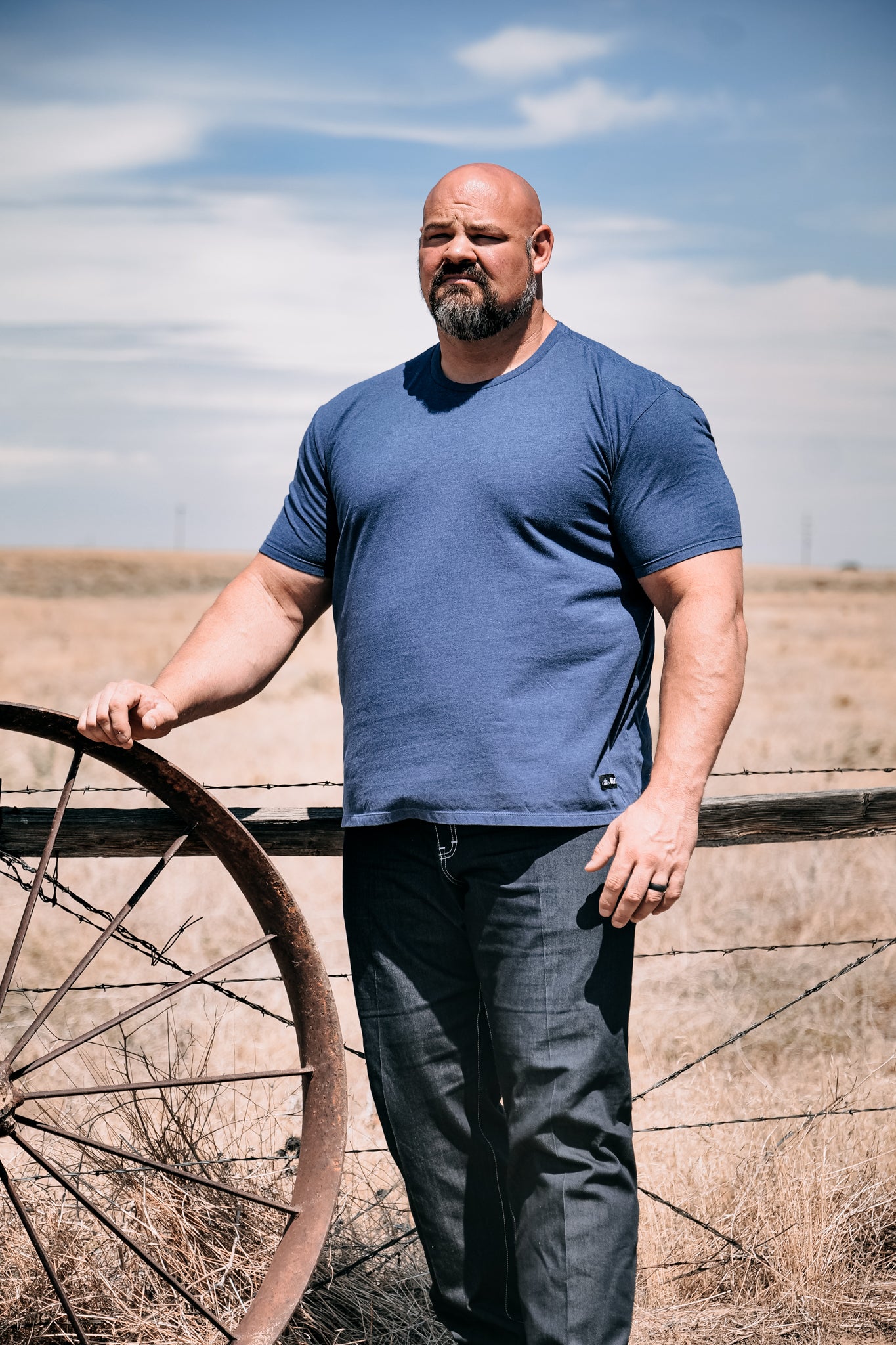 NAVY BE GREAT TAG PLUS T-SHIRT