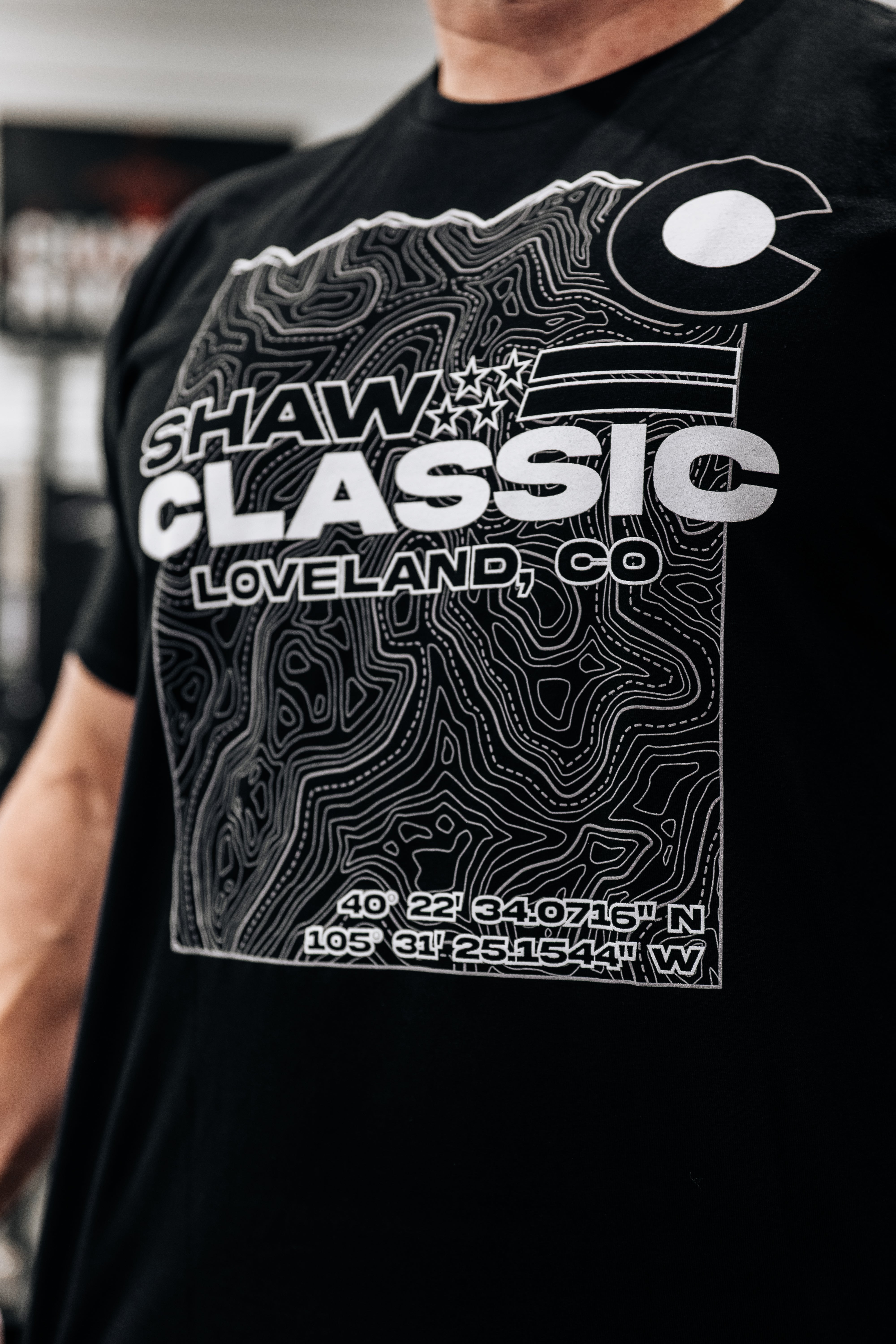 TOPOGRAPHICAL SHAW CLASSIC TSHIRT