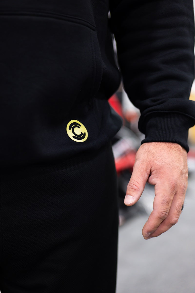 Gold and Black Limited Edition STRONGEST MAN ON EARTH Hoodie