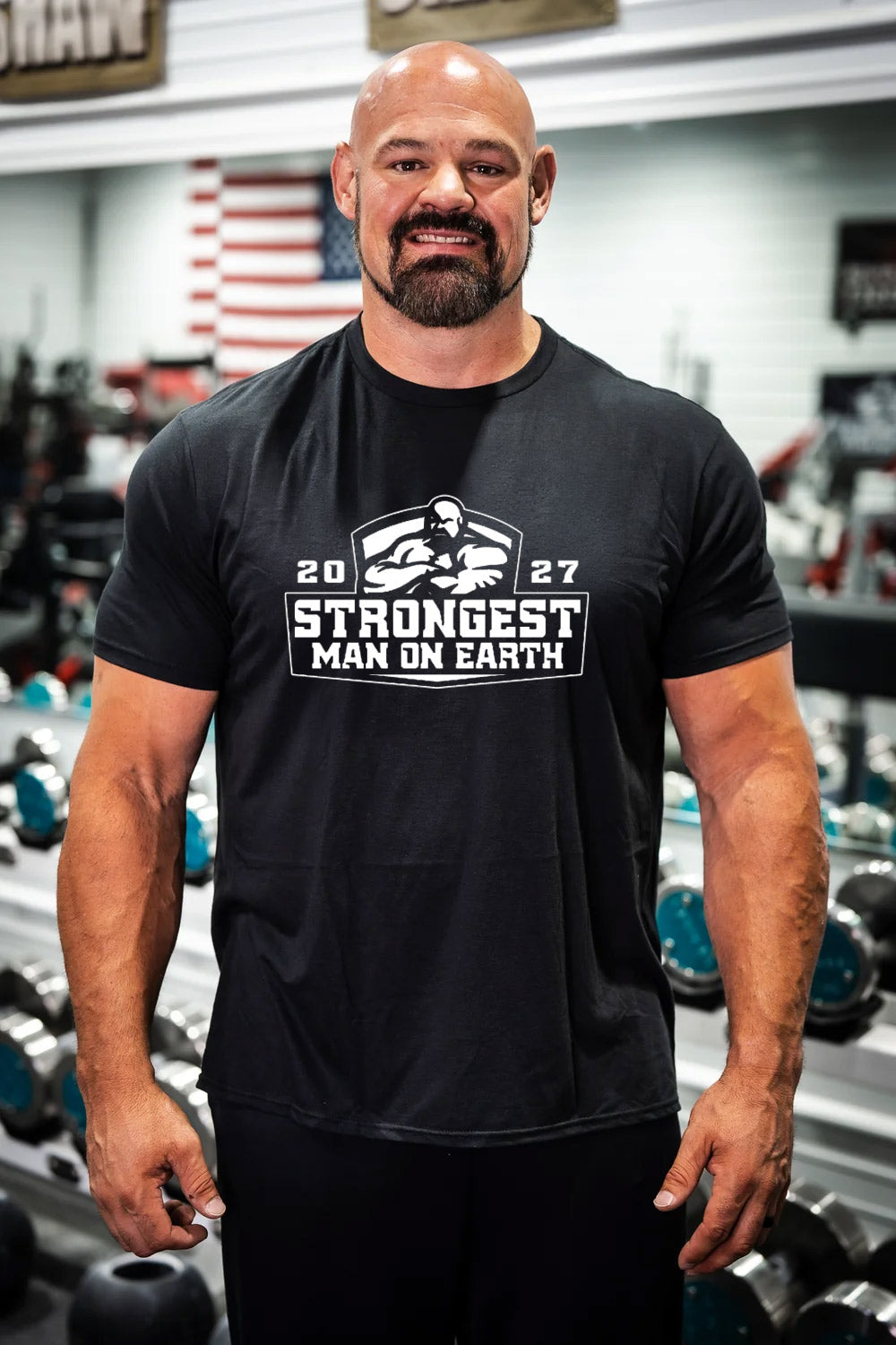 STRONGEST MAN ON EARTH 2027 SHIRT