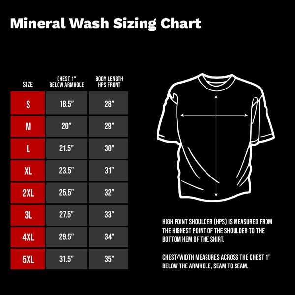 Sizing chart
