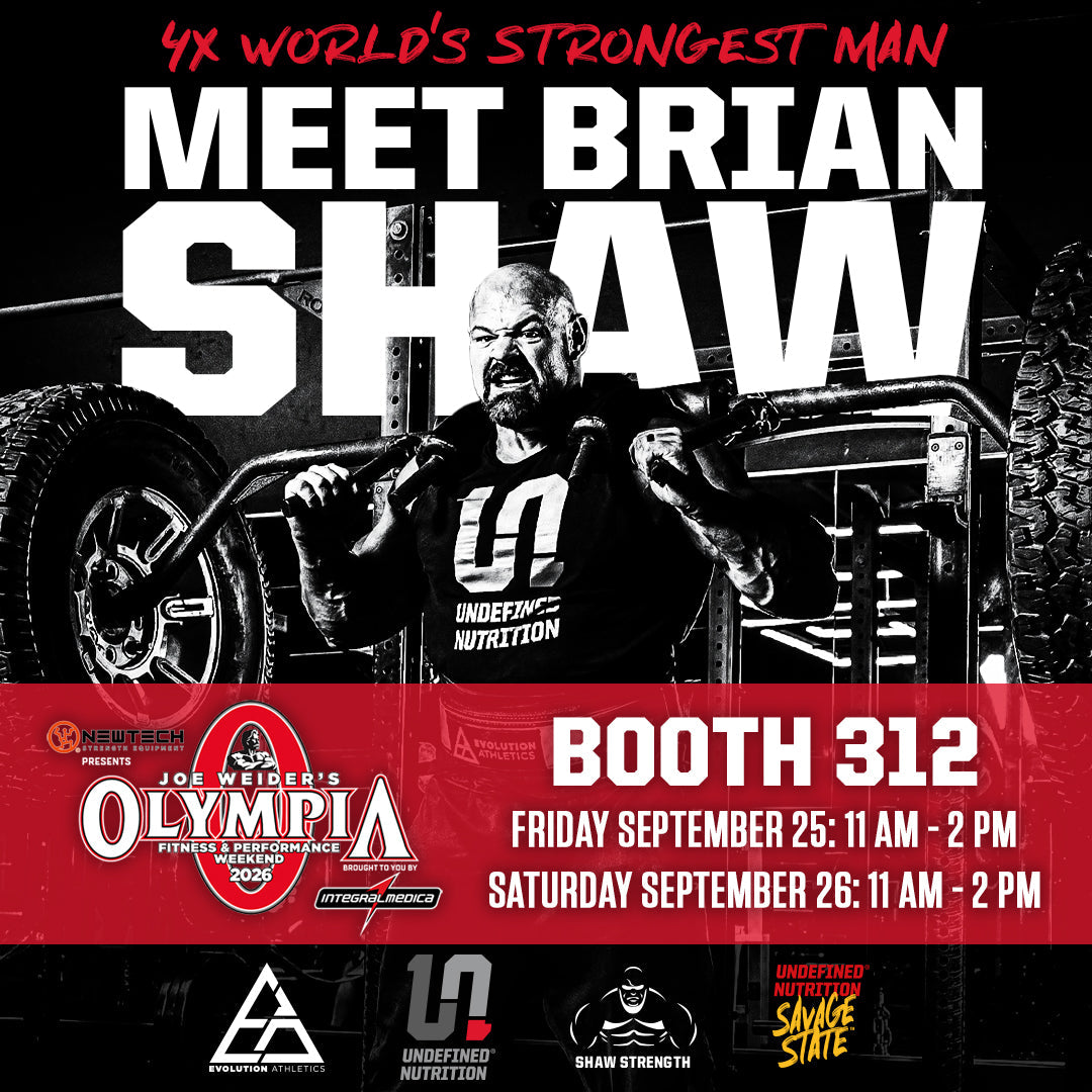 Shaw Strength and Team Brian Shaw Heading to Las Vegas for Olympia Weekend Showcase