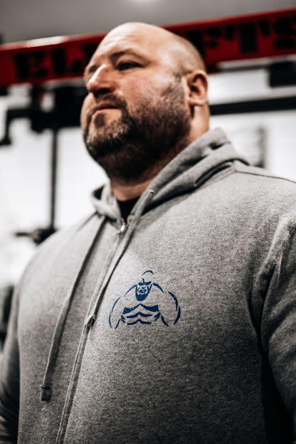 FLAG FIGURE ZIP UP HOODIE