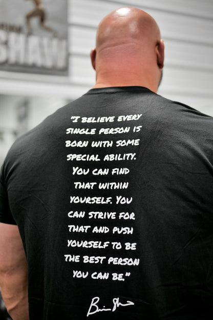 GREATNESS QUOTE TSHIRT