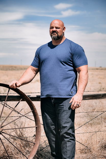 NAVY BE GREAT TAG PLUS T-SHIRT