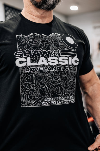 TOPOGRAPHICAL SHAW CLASSIC TSHIRT