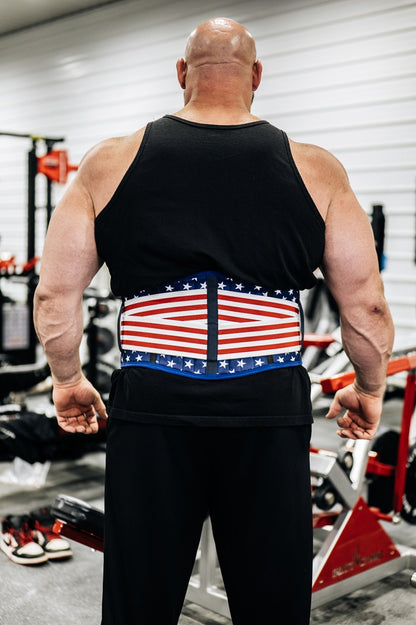 Limited Edition "Born in the USA" Support Belt by Evolution Athletics