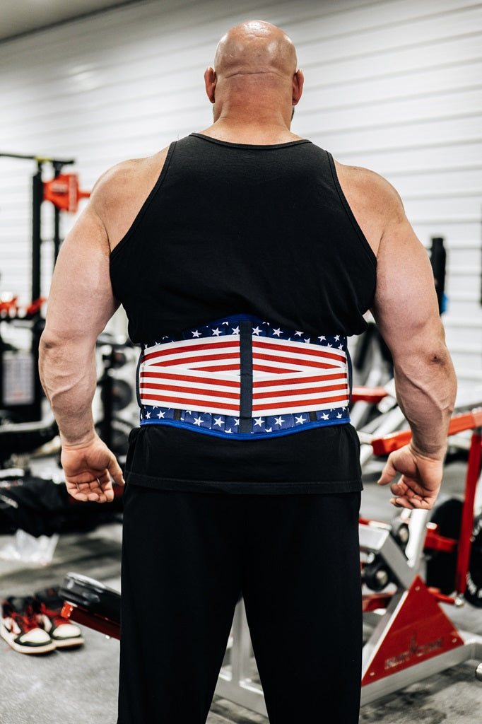 Limited Edition "Born in the USA" Support Belt by Evolution Athletics