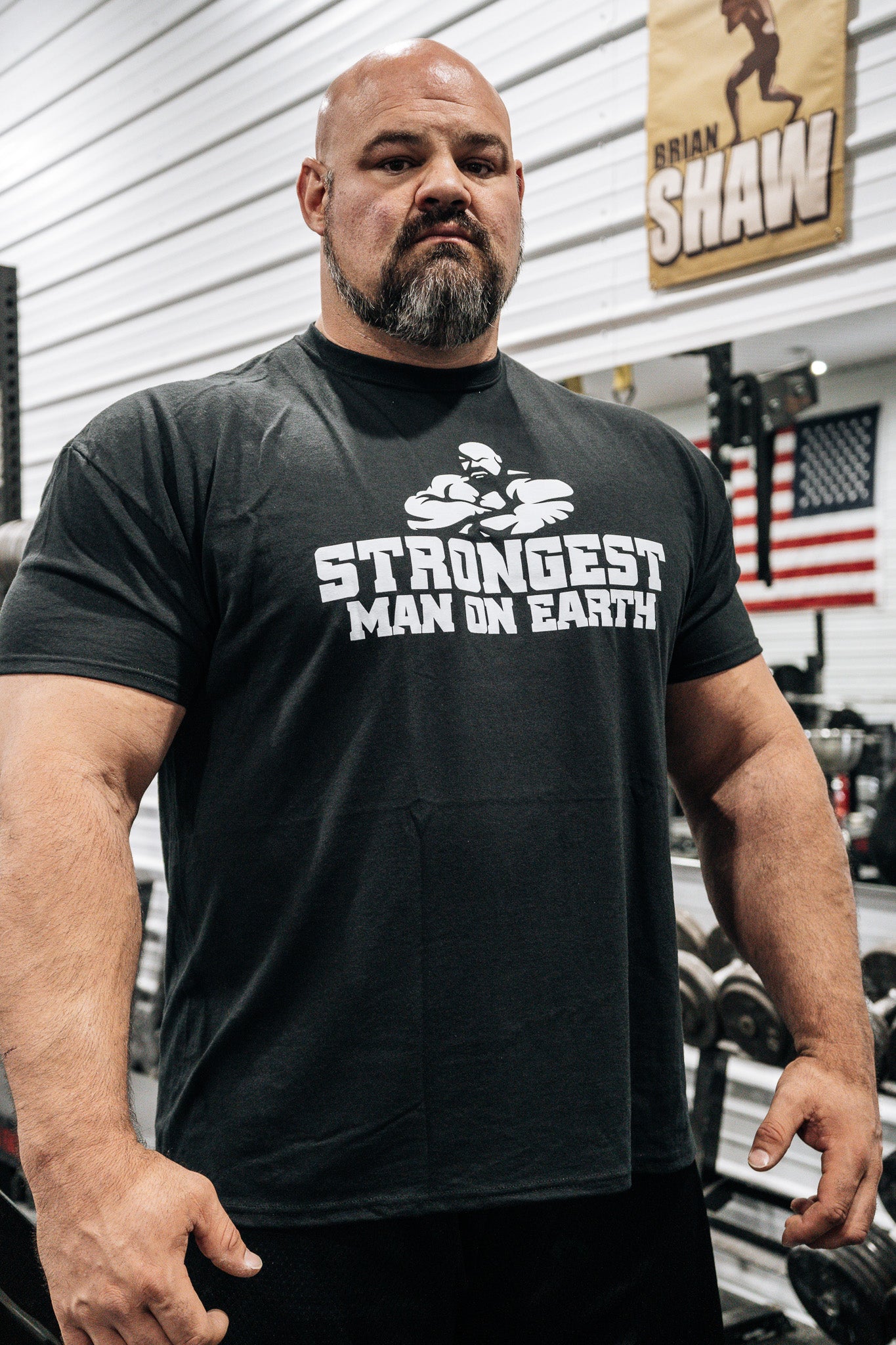 STRONGEST MAN ON EARTH SHIRT