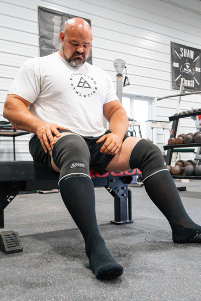 EVOLUTION ATHLETICS TRIPLE PLY KNEE SLEEVES
