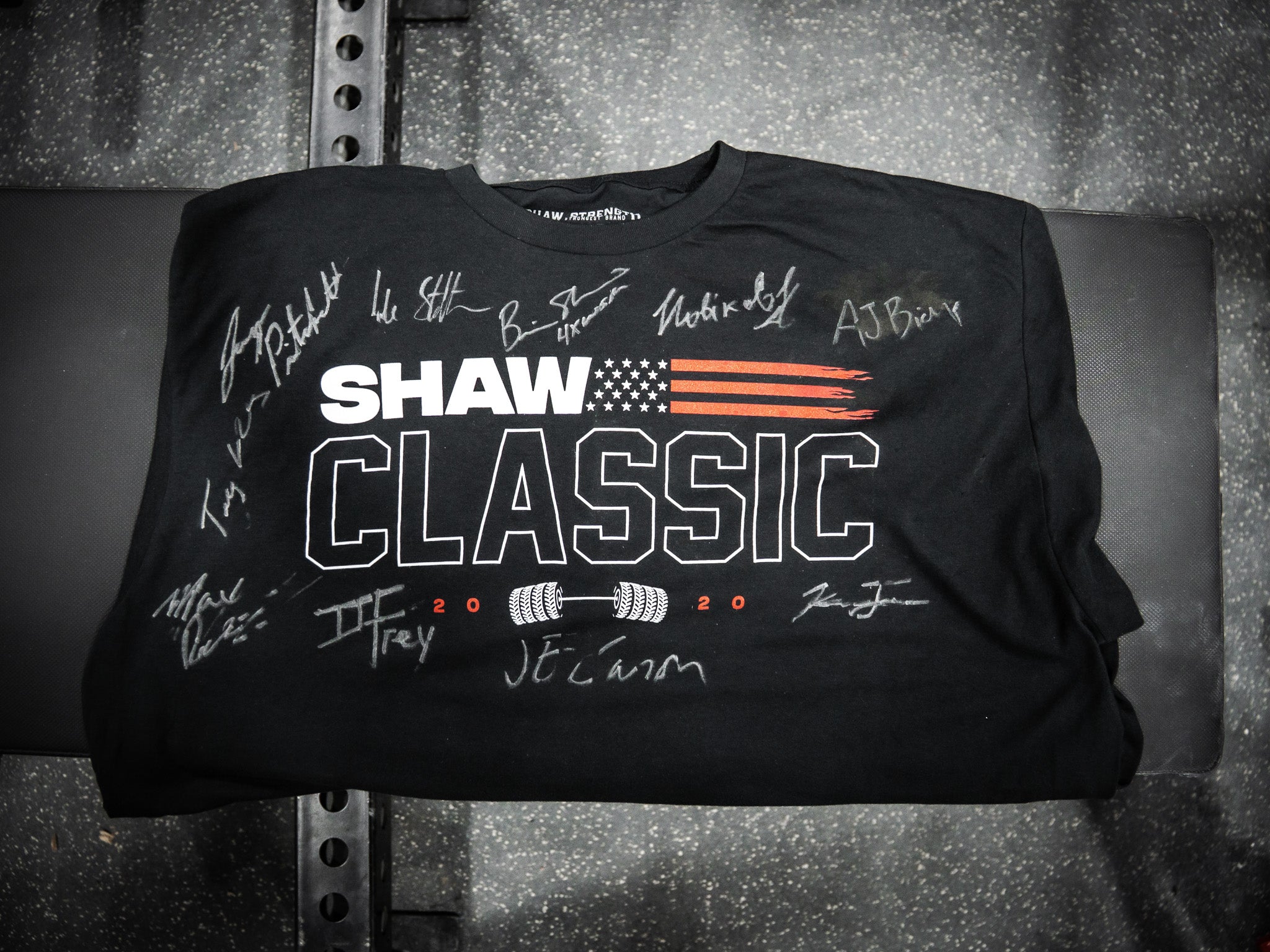 SIGNED 2020 SHAW CLASSIC SHIRT RAFFLE