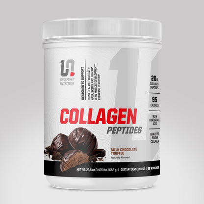Collagen Peptides - Milk Chocolate Truffle flavor nutritional supplement made by Undefined Nutrition - Brian Shaw