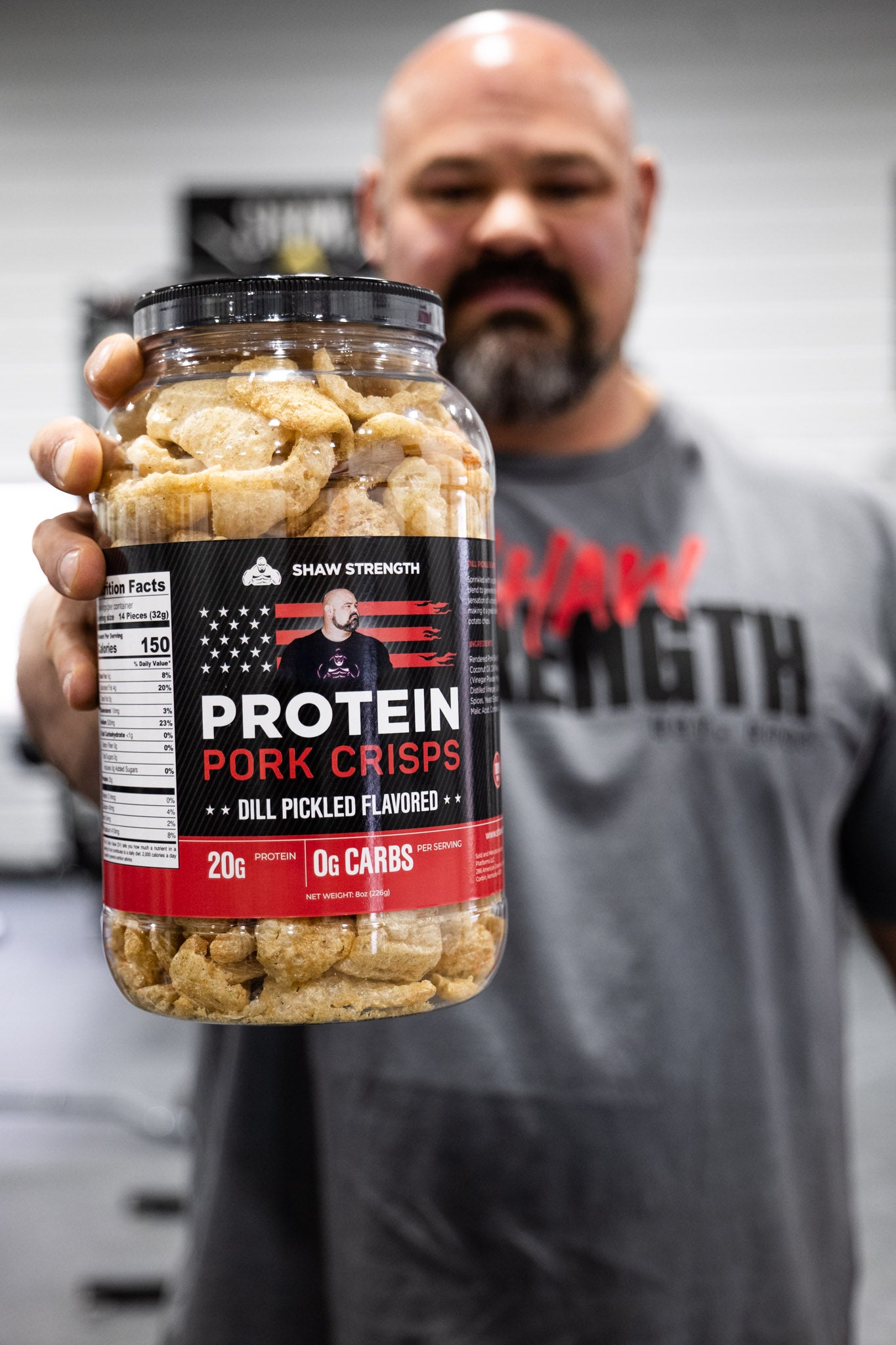 PROTEIN PORK CRISPS