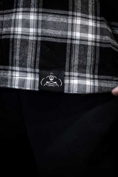 Shaw Strength Black and White Flannel Jacket