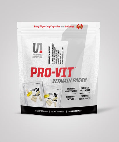 PRO-VIT VITAMIN PACKS made by Undefined Nutrition - Brian Shaw