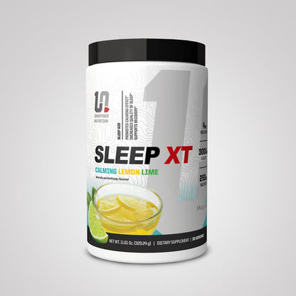 Sleep XT - Calming Lemon Lime flavor nutritional supplement made by Undefined Nutrition - Brian Shaw
