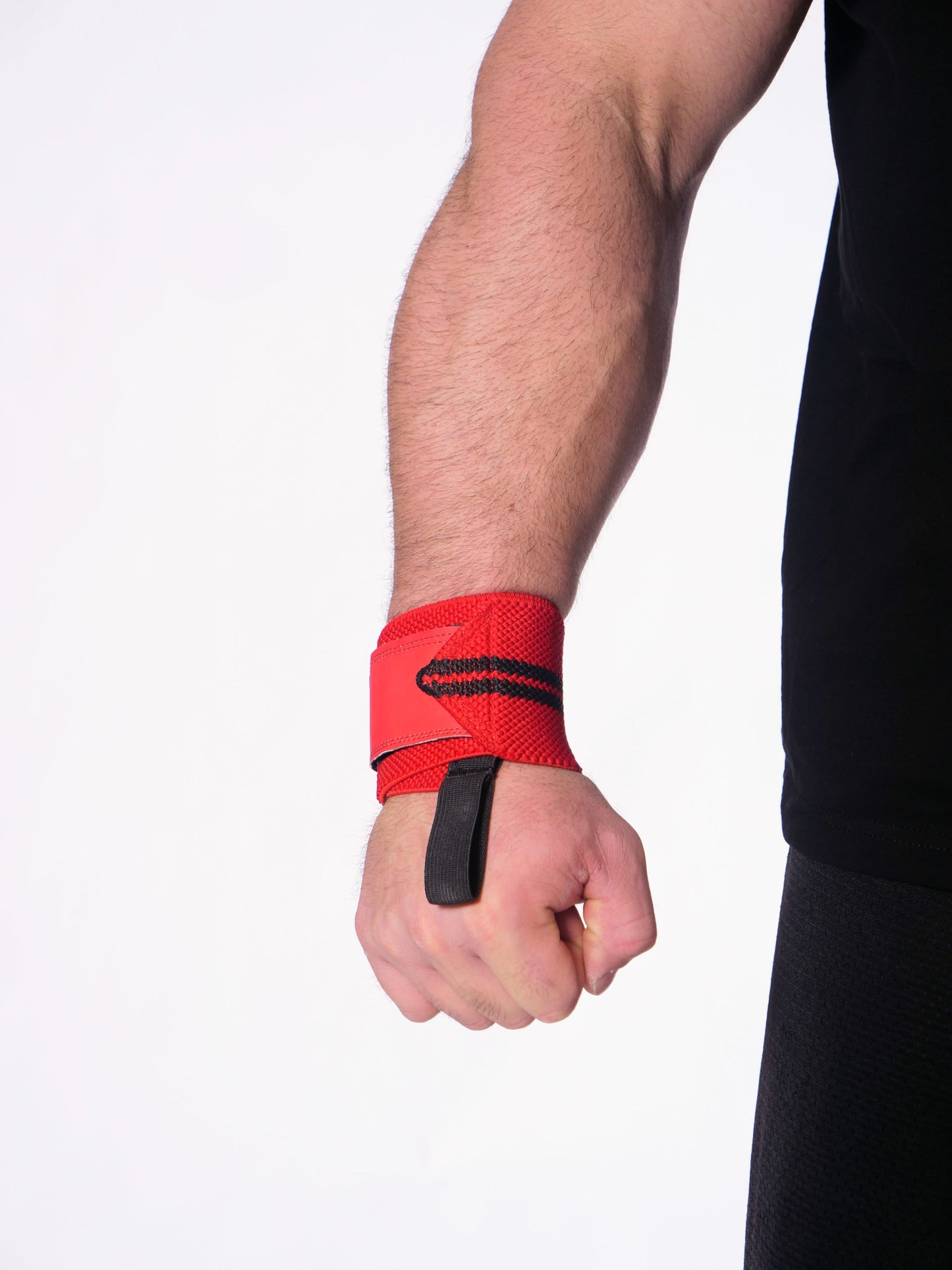 RED/BLACK WRIST WRAPS 20"